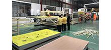 خط إنتاج ألواح معدنية مركبة (طبقة داخلية من لوح ألمنيوم معرج)